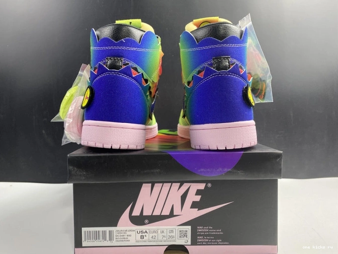 Rep JORDAN 1 OG J DC3481-900 BALVIN AIR HIGH X 0720